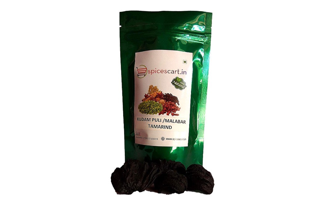 Spicescart.in Kudam Puli / Malabar Tamarind   Pack  250 grams